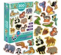 magdum 20 Magnet Enfant Zoo - Aimant Animaux - Aimant Frigo Enfant - Animaux Magnetique - Jeux Aimanté Enfant - Magnet Frigo Enfant - Jeux Magnetique Enfant - Jouet Enfant 3 Ans