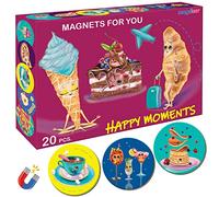 MAGDUM Lot de 20 Aimants Enfant - Animaux Magnétiques - Jouet Éducatif - Figurines Animales pour Frigo - Jeu d’Apprentissage Aimanté - Accessoires Montessori