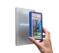 Mage Tech Collector Graded Card Guard Étui de protection pour PSA - À clipser sur acier/fer, support intégré, affichage magnétique, empilable, compatible avec PSA et PCG, TPU et PC - Simple face