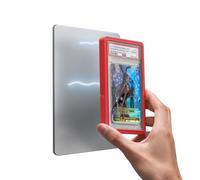 Mage Tech Collector Graded Card Guard Étui de protection pour PSA - À clipser sur acier/fer, support intégré, affichage magnétique, empilable, compatible avec PSA et PCG, TPU et PC - Simple face