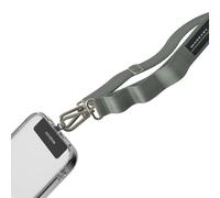 MAGEASY Bandoulière universelle pour téléphone portable, sangle antivol pour iPhone 16 Pro Max et la plupart des smartphones, pour homme et femme, 20 mm (bleu brumeux)