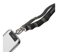 MAGEASY Bandoulière universelle pour téléphone portable, sangle antivol pour iPhone 16 Pro Max et la plupart des smartphones, pour homme et femme, 20 mm (gris béton)