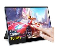Magedok Ecran Tactile Portable 300Hz, 15.6" FHD USB C Écran Portable Mobile Screen avec Dual Type-C Mini DP HDMI, Lightweight, HDR, Narrow Bezel pour Laptop PC Phone Mac Surface Game Console