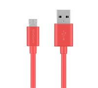 MaGeek® 1.0m Micro USB Câble Haute Vitesse USB 2.0 Sync et Charge pour Samsung, HTC, Sony, Motorola, LG, Google, Nokia (Rose)