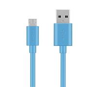 MaGeek® 1.8m Micro USB Câble Haute Vitesse USB 2.0 Sync et Charge pour Samsung, HTC, Sony, Motorola, LG, Google, Nokia (Bleu)