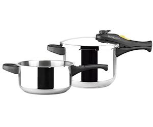 MAGEFESA 01OPSTYLE36 - Set d’autocuiseurs super rapides modèle STYLE 4+6L