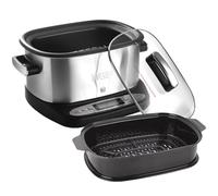 MAGEFESA 02MC6601000 02MC6601000-Olla de cocción lenta eléctrica Modelo GUISOTHERM de Acero inoxidable MGF6601 MULTICOOKER 6L, INOX, Multicolore