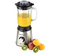 Magefesa Blendia Mixeur en verre, 800 W, 1,5 l, système à 3 vitesses, fonction impulsion, lames en acier inoxydable, amovible, hache glace