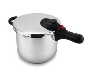 Magefesa DB - Autocuiseur Rapide de 6 Litres, Acier Inoxydable 18/10, Compatible avec Tous Types de Cuisinières y Compris Induction, 5 Systèmes de Sécurité