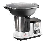 Magefesa Magchef Plus - Robot de Cuisine Multifonction Blanc, 3,3L, 23 Fonctions, Livre de Recettes, Spatule, Fouet, Protecteur de Lames, Verre Doseur