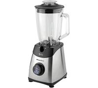 Magefesa Wirbel Blender en verre de 1,5 l 3 vitesses, fonction turbo, protection contre la surchauffe, écran LCD 1 800 W