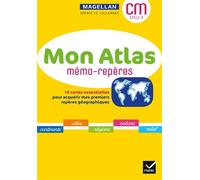 Magellan Géographie cycle 3 – Mon atlas mémo-repères – Éd. 2021 – Hatier
