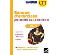 Magellan Histoire CM Ed 2023 Banque d'exercices photocopiables détachables + ressources numériques
