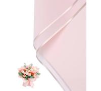 Magemata Lot de 20 feuilles de papier cadeau froissé rose pâle doré pour les anniversaires de filles, cadeaux licorne et princesses Disney