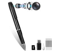 MAGENDARA Caméra Espion Caméra Cachée Stylo 1080P Mini Caméra de Poche avec Carte 32 Go Caméra Stylo avec Enregistrement Vidéo Prise de Photo et 150 Mins d'Autonomie de la intérieur extérieur