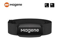 Magene Capteur de Fréquence Cardiaque avec Sangle de Poitrine, Moniteur, Ordinateur, Double Mode avec Bluetooth, ANT pour Vélo et Ceinture de Sport, Mise à Niveau H64 HR, H303 H64 HR Monitor