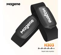 Magene Holympiques-Moniteur de fréquence cardiaque, capteur de déplacement pour touristes, ANT, Bluetooth, sangle de poitrine, ordinateur de vélo, Wahoo, Garmin Sports 2 moniteurs H303