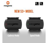 Magene S3 + capteur de Cadence de vitesse ANT Bluetooth ordinateur compteur de vitesse double capteur accessoires de vélo compatibles avec WahooOnelap Zwift S3 and H64 Sensor