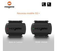 Magene S3 + capteur de Cadence de vitesse ANT Bluetooth ordinateur compteur de vitesse double capteur accessoires de vélo compatibles avec WahooOnelap Zwift 1Pc S3 Sensor