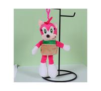 (Magenta) The Sonic Hedgehog Knuckles Tails Peluche Pendentif Porte-clés Psp Jeu Poupée Bande Dessinée