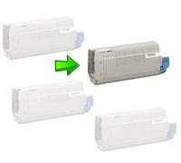 Magente rigenerate for OKI ES7470, ES7480 - 11. 5 K # 45396214
