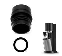 Magesh Adaptateur pour bouteilles en verre SodaStream Crystal de 0,7 l, compatible avec Duo & Terra, avec joints de rechange