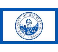 magFlags Drapeau Large Beckley, West Virginia pre-2016 | The first official flag of Beckley, West Virginia | drapeau paysage | 1.35m² | 90x150cm