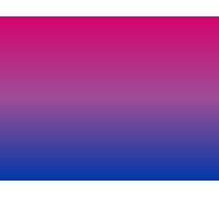 magFlags Drapeau Large Bi-flag new | Variation of Bisexual pride flag with discrete stripes replaced by quasi-gradients | drapeau paysage | 1.35m² | 100x130cm