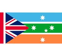 magFlags Drapeau Large Capricornia Flag Ian Johnston Proposal | Ian Johnston s proposed flag for the proposed Australian state of Capricornia based in northern Queensland | drapeau paysage |