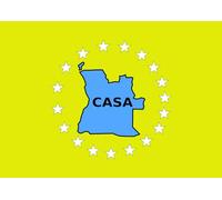 magFlags Drapeau Large CASA-CE | CASA-CE Broad Convergence for the Salvation of Angola - Electoral Coalition | drapeau paysage | 1.35m² | 90x150cm
