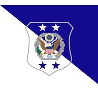 magFlags Drapeau Large Chief Master Sergeant of the Air Force | drapeau paysage | 1.35m² | 100x130cm