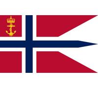 magFlags Drapeau Large Chief of the Royal Norwegian Navy | This vector image includes elements that have been taken or adapted from this file | drapeau paysage | 1.35m² | 90x150cm