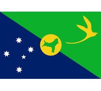 magFlags Drapeau Large Christmas Island 3-2 | Christmas Island in the scale of 3 2 | drapeau paysage | 1.35m² | 90x150cm