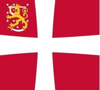 magFlags Drapeau Large Danish volunteers in the Winter War | drapeau paysage | 1.35m² | 110x120cm