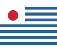 magFlags Drapeau Large Daten City | Recreation of the flag of Daten City from Panty & Stocking with Garterbelt | drapeau paysage | 1.35m² | 90x150cm