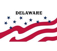 magFlags Drapeau Large Delaware County, Iowa Sesquicentennial | Sesquicentennial Flag of Delaware County, Iowa | drapeau paysage | 1.35m² | 90x150cm