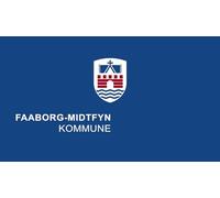 magFlags Drapeau Large Faaborg-Midtfyn, Denmark blue variant | The blue variant of the flag of Faaborg-Midtfyn in Denmark | drapeau paysage | 1.35m² | 90x150cm