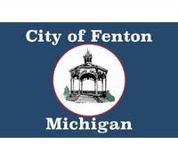 magFlags Drapeau Large Fenton, Michigan | Fenton | drapeau paysage | 1.35m² | 90x150cm