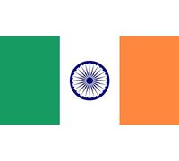 magFlags Drapeau Large Irish Indian | Elements from the flags of the