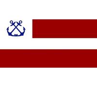 magFlags Drapeau Large Latvian Port Commander | Hafenverwaltung der