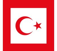 magFlags Drapeau Large Standard of General Staff of Turkish Armed Forces | Genelkurmay Ba?kan? Forsu | 1.35m² | 120x120cm
