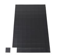 MagFlex 25mm x 25mm auto-adhésif flexible Squares magnétiques - 96 A4 feuille (1 feuille), Argent