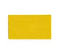 MagFlex® Lot de 5 feuilles magnétiques flexibles avec surface jaune brillant effaçable à sec pour création de Scrumboards Étiquettes amovibles et interchangeables 140 x 80 x 0,85 mm
