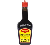 MAGGI Arôme - Sauce MAGGI 202ml - Assaisonnement Liquide - Pour Assaisonner et Relever la Saveur de tous vos Plats Chauds comme Froids - Convient à un Régime Végétarien - Bouteille de 250g