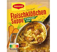 Maggi Bon Appétit Soupe de boulettes de viande avec des ingrédients naturels 60g