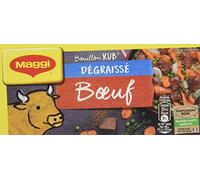 Maggi Bouillon KUB Boeuf Dégraissé (12 Tablettes) 120g - Lot de 10