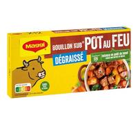 Maggi Bouillon KUB Pot au Feu Dégraissé 12 Tablettes 120 g