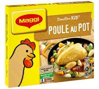 Maggi Bouillon KUB Poule au Pot (15 cubes) -150g - Lot de 3