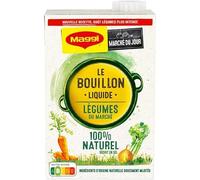 MAGGI - BOUILLON LIQUIDE LÉGUMES 400ML - LOT DE 4