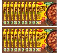 Maggi Fix pour saucisses Goulasch aux tomates et poivrons 30g 20er Pack